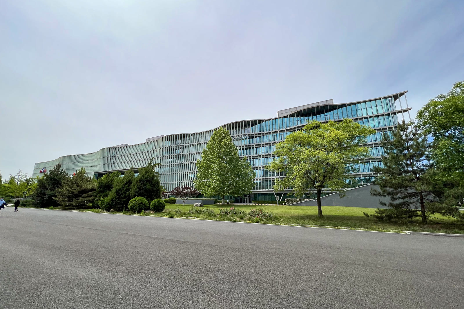 Baidu headquarters in Shangdi, Beijing, photographed in May 2022.