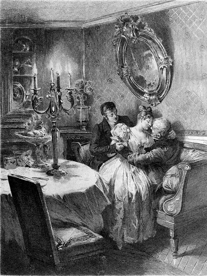 Archival title-page scan from an 1897 English edition of Balzac's Old Goriot.